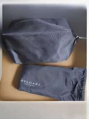 BVLGARI MEN'S TRAVEL POUCH   BRAND NEW     GWP
